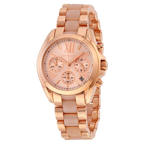 women's michael kors rose gold watch|rose gold watches ladies watch.